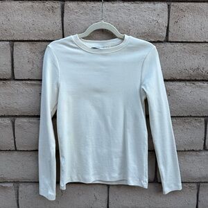Mango Cream Long Sleeve Top